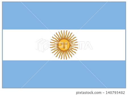 Argentina flag Argentina flag 140793482