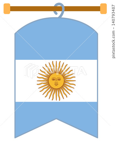 Argentina flag Argentina flag 140793487