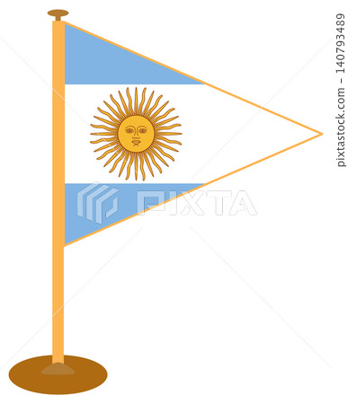 Argentina flag Argentina flag 140793489