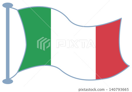 Italy flag Italy flag 140793665