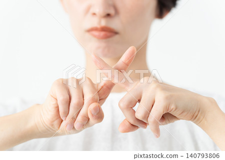 A woman wearing a white blouse - Lifestyle image 140793806
