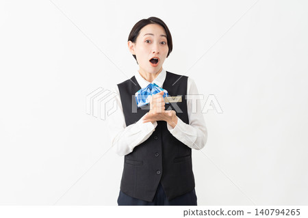 Female receptionist in uniform - Job image 140794265