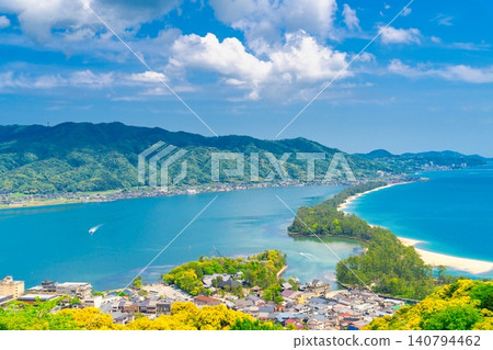 Amanohashidate, Japan's three scenic spots Amanohashidate, Japan's three scenic spots 140794462