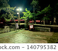 Itsukushima shrine at night 140795382