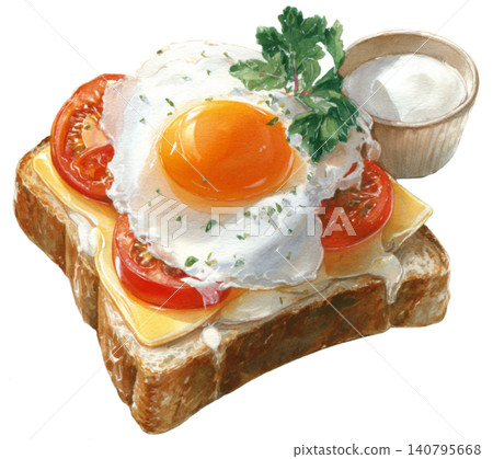 Breakfast toast Breakfast toast 140795668