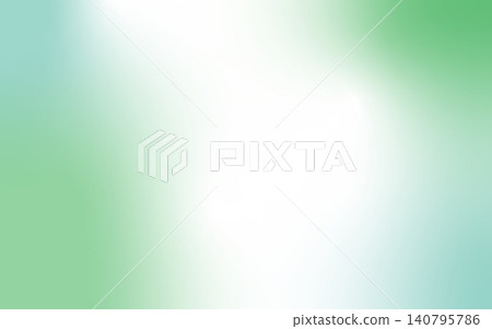 淡藍色和綠色抽象漸變背景 140795786