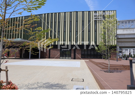 西鐵下大堀站西口站廣場(福岡縣大野城市) 西鐵下大堀站西口站廣場(福岡縣大野城市) 140795825
