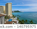 Hawaii, Waikiki Beach view 140795975
