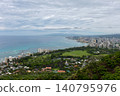 View from Diamond Head, Hawaii 140795976
