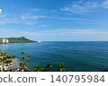 Hawaii, Waikiki Beach view 140795984