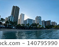 Hawaii, Waikiki Beach view 140795990