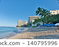 Hawaii, Waikiki Beach view 140795996