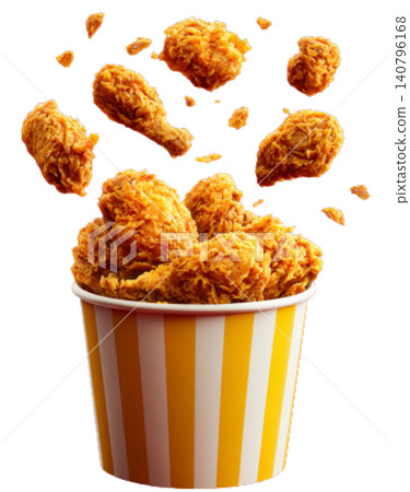 fried chicken fried chicken 140796168