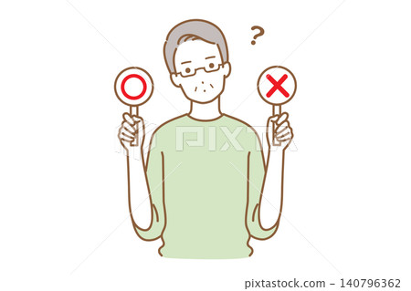 Men with tags Men with tags 140796362