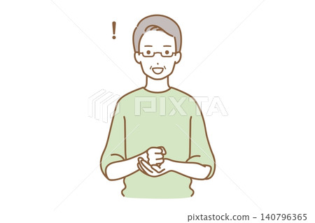 一名表情茫然的男子 140796365