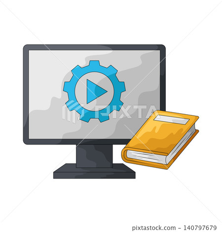 Illustration of Play Button Illustration of Play Button 140797679
