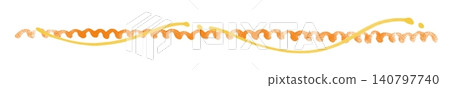 Relaxed analog lines, autumn two-tone colors 3 140797740
