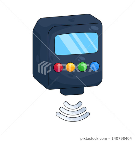 Illustration of device sensor Illustration of device sensor 140798404