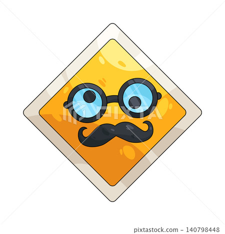 Illustration of sign April Fools 140798448