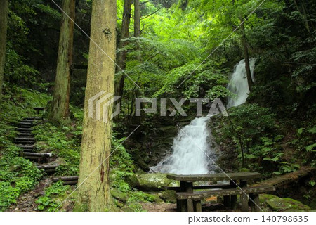 Seiga Falls, Raizan, Itoshima City - Landscape Seiga Falls, Raizan, Itoshima City - Landscape 140798635