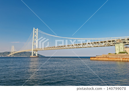 [明石海峽大橋]地點：兵庫縣神戶市大海區舞子公園東舞子鎮 140799078