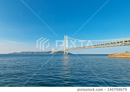 [明石海峽大橋]地點：兵庫縣神戶市大海區舞子公園東舞子鎮 140799079