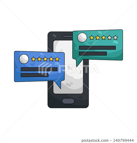 Illustration of online feedback 140799444