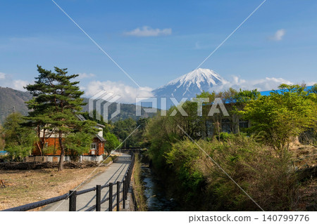 House with mount Fuji view by Saiko Iyashi no Sato Nenba, Yamanashi House with mount Fuji view by Saiko Iyashi no Sato Nenba, Yamanashi 140799776