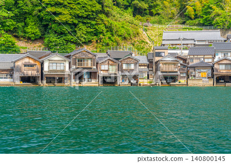 Boathouses of Ine, Kyoto in Summer, Japan Boathouses of Ine, Kyoto in Summer, Japan 140800145