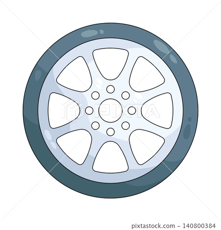 Illustration of tire Illustration of tire 140800384