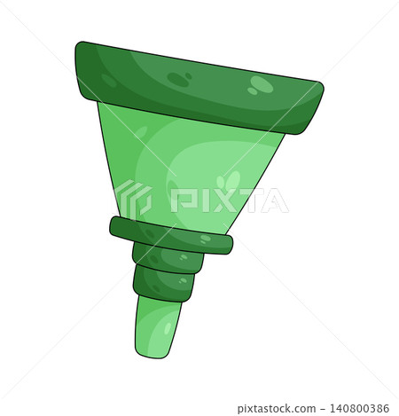 Illustration of car funnel Illustration of car funnel 140800386