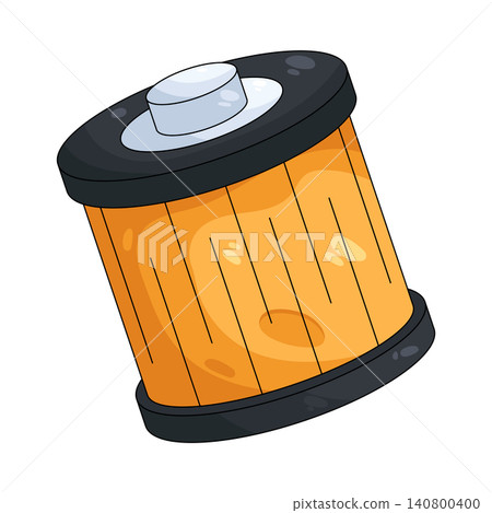 Illustration of oil filter Illustration of oil filter 140800400