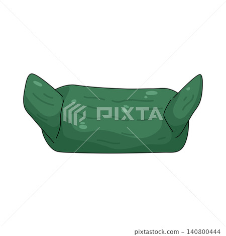 Illustration of Rice cake wrapped in leaves 140800444