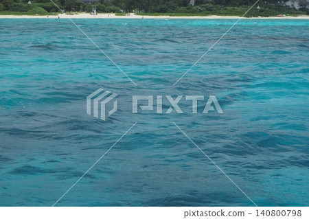 座間味島，清澈見底的海水，夏日美景 140800798