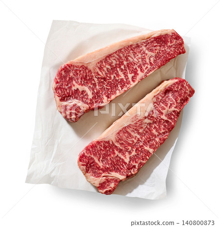 fresh raw Australian Wagyu steak fresh raw Australian Wagyu steak 140800873