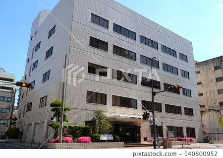 Exterior view of Akashi City Hall North Building (former Health Center) Exterior view of Akashi City Hall North Building (former Health Center) 140800952