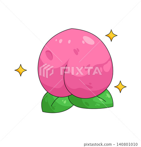Illustration of peach  140801010