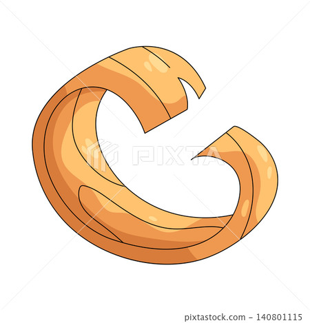 Illustration of Wood shavings Illustration of Wood shavings 140801115