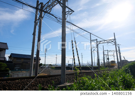 Kuwana City, Mie Prefecture - Sangi Railway Hokusei Line 8 - July 2025 Kuwana City, Mie Prefecture - Sangi Railway Hokusei Line 8 - July 2025 140801156