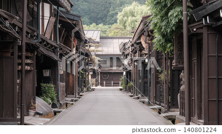 飛Tak高山的老城鎮景觀 飛Tak高山的老城鎮景觀 140801224