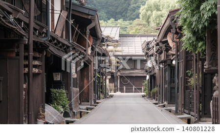 飛Tak高山的老城鎮景觀 140801228