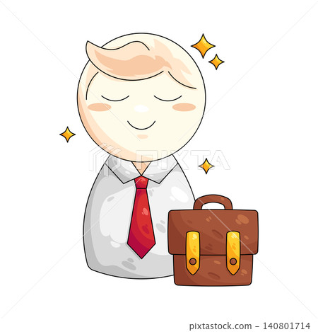 Illustration of businessman  140801714