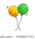 Illustration of balloon  140801733