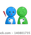 Illustration of friendship 140801735