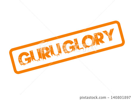 Honoring Guru Glory Distressed Stamp Representing Spiritual Reverence and Triumph Honoring Guru Glory Distressed Stamp Representing Spiritual Reverence and Triumph 140801897