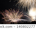 Miyuki Beach Fireworks Festival, blooming over the sea 140802277