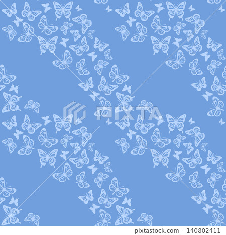 Delicate Butterfly Repeat Background Delicate Butterfly Repeat Background 140802411