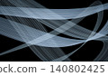 Geometric line art resembling flowing silver streaks of light. 140802425