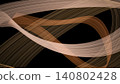 Geometric line art resembling flowing streaks of rose gold light. 140802428