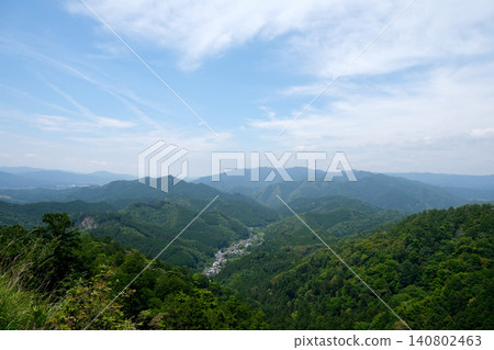 View from the approach to Horaiji Temple in Shinshiro City, Aichi Prefecture, Part 5, June 2025 View from the approach to Horaiji Temple in Shinshiro City, Aichi Prefecture, Part 5, June 2025 140802463